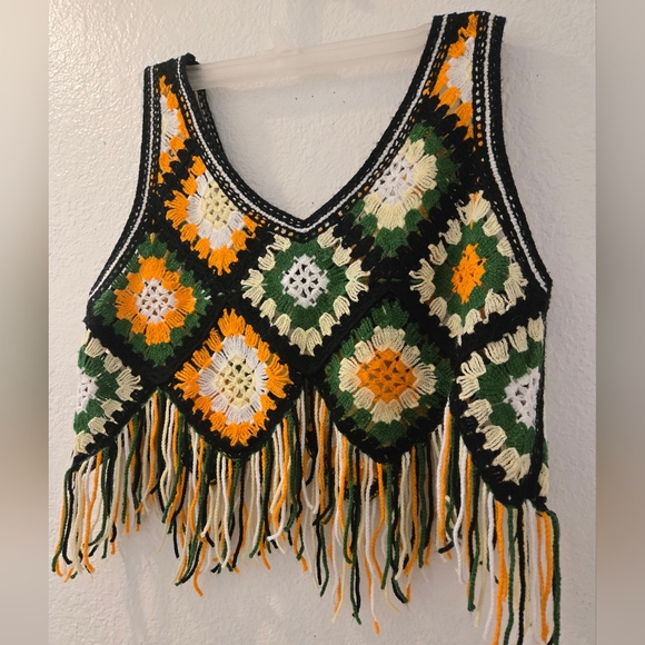 other Tops - BOHO 70S STYLE TOP